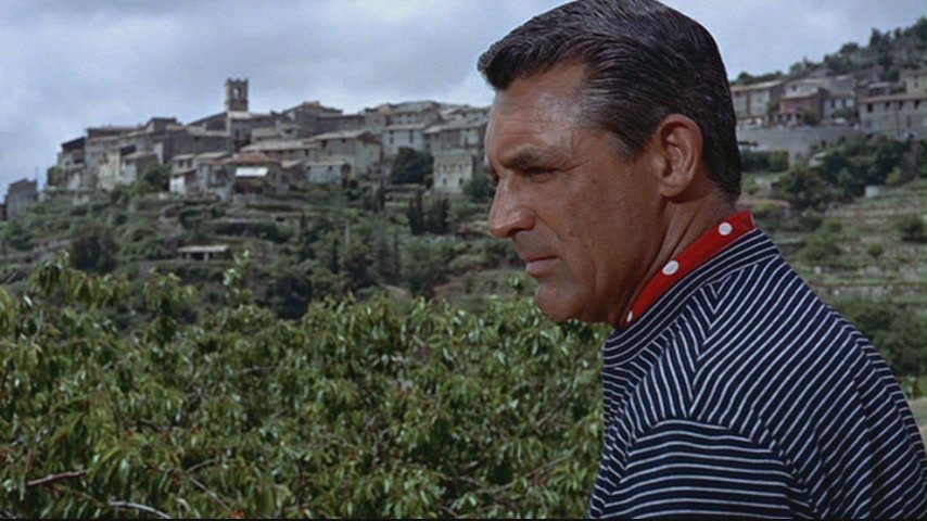 Atrapa a un ladrón: glamour bajo el sol del Mediterráneo. "El gato" Cary Grant.