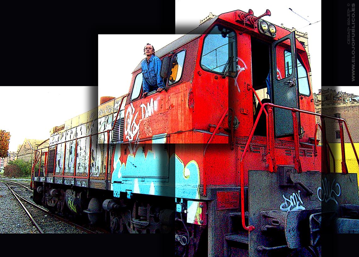 Graffiti ferroviario: ¿vandalismo o arte viajero? Entrevista a César Soler Sánchez realizada por Txaro Cárdenas.