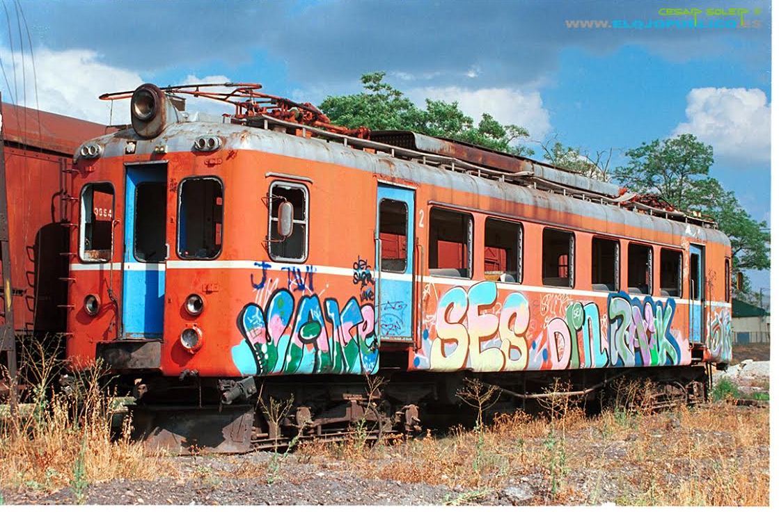 Graffiti ferroviario: ¿vandalismo o arte viajero? Entrevista a César Soler Sánchez realizada por Txaro Cárdenas.