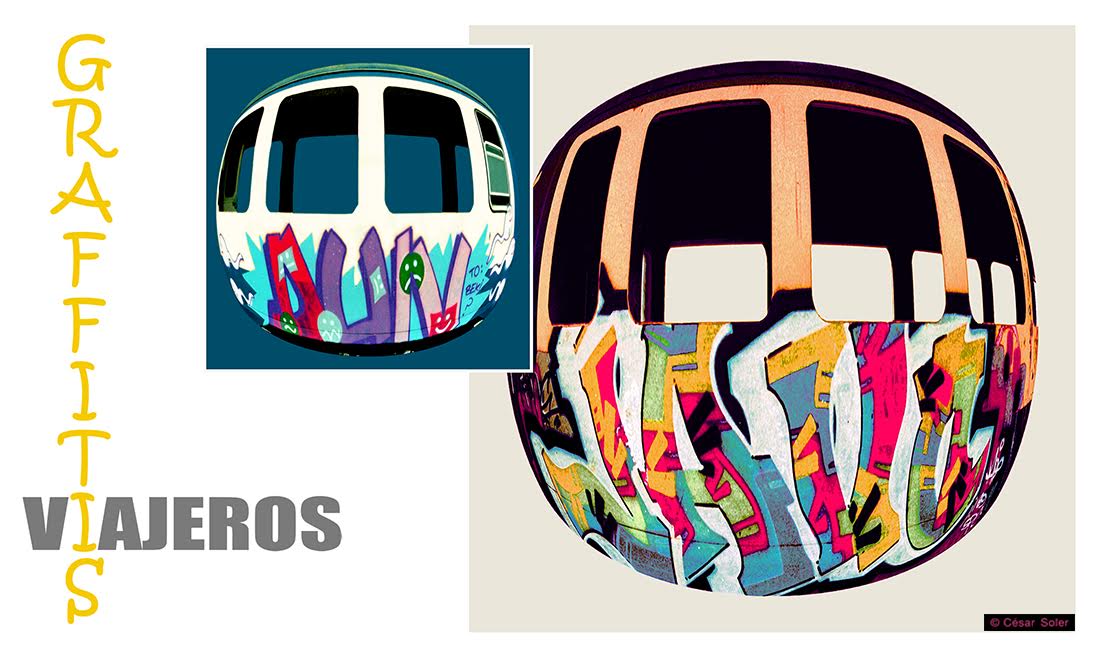 Graffiti ferroviario: ¿vandalismo o arte viajero? Entrevista a César Soler Sánchez realizada por Txaro Cárdenas.