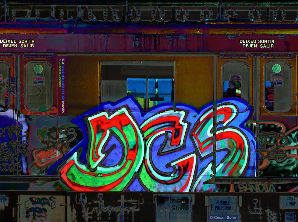 Graffiti ferroviario: ¿vandalismo o arte viajero? Entrevista a César Soler Sánchez realizada por Txaro Cárdenas.