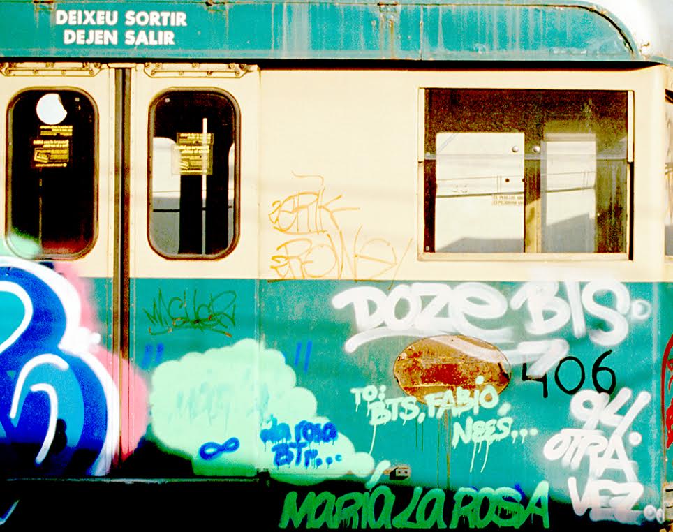 Graffiti ferroviario: ¿vandalismo o arte viajero? Entrevista a César Soler Sánchez realizada por Txaro Cárdenas.